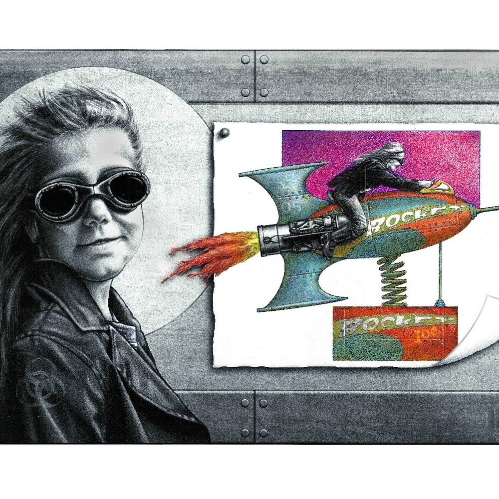 "Rocket Girl Colored"